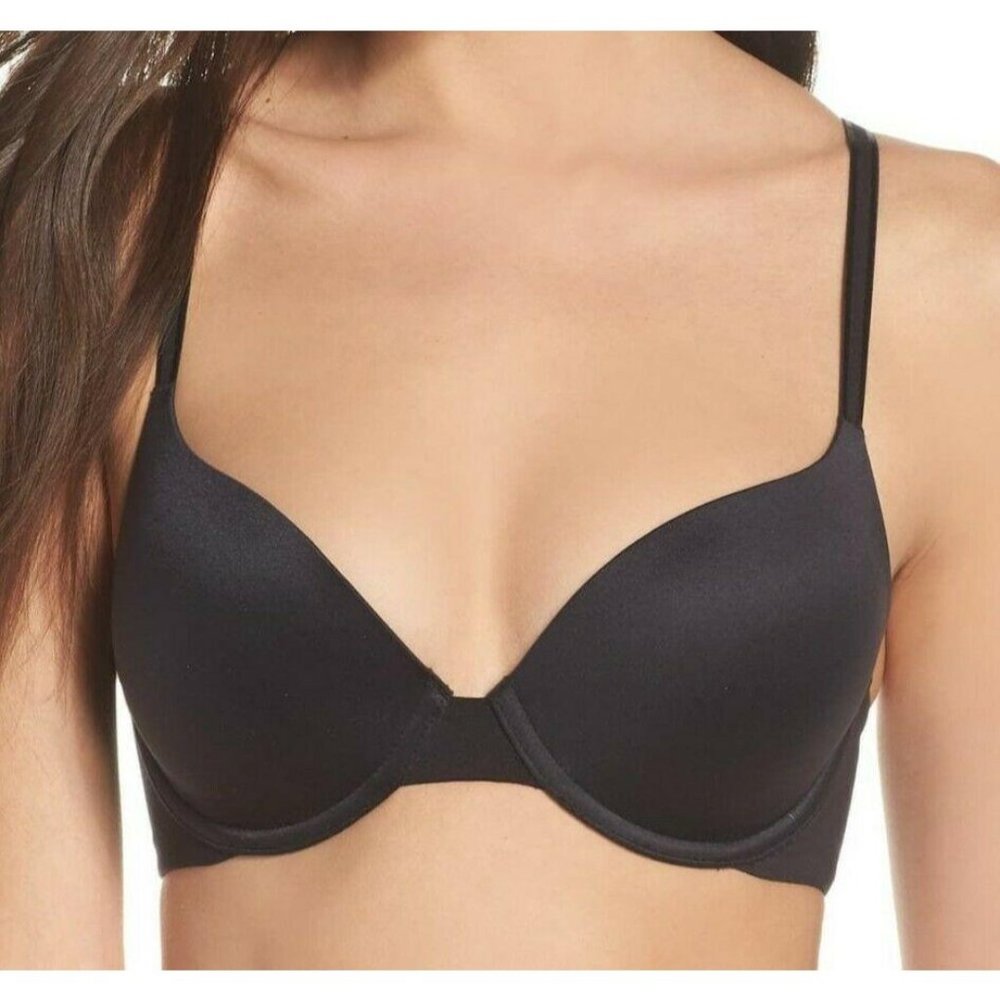 BP Flawless T-Shirt Bra Black Underwire 32DD